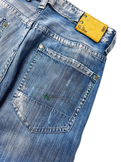 Vintage G-Star Y2K Flared Jeans (XL)