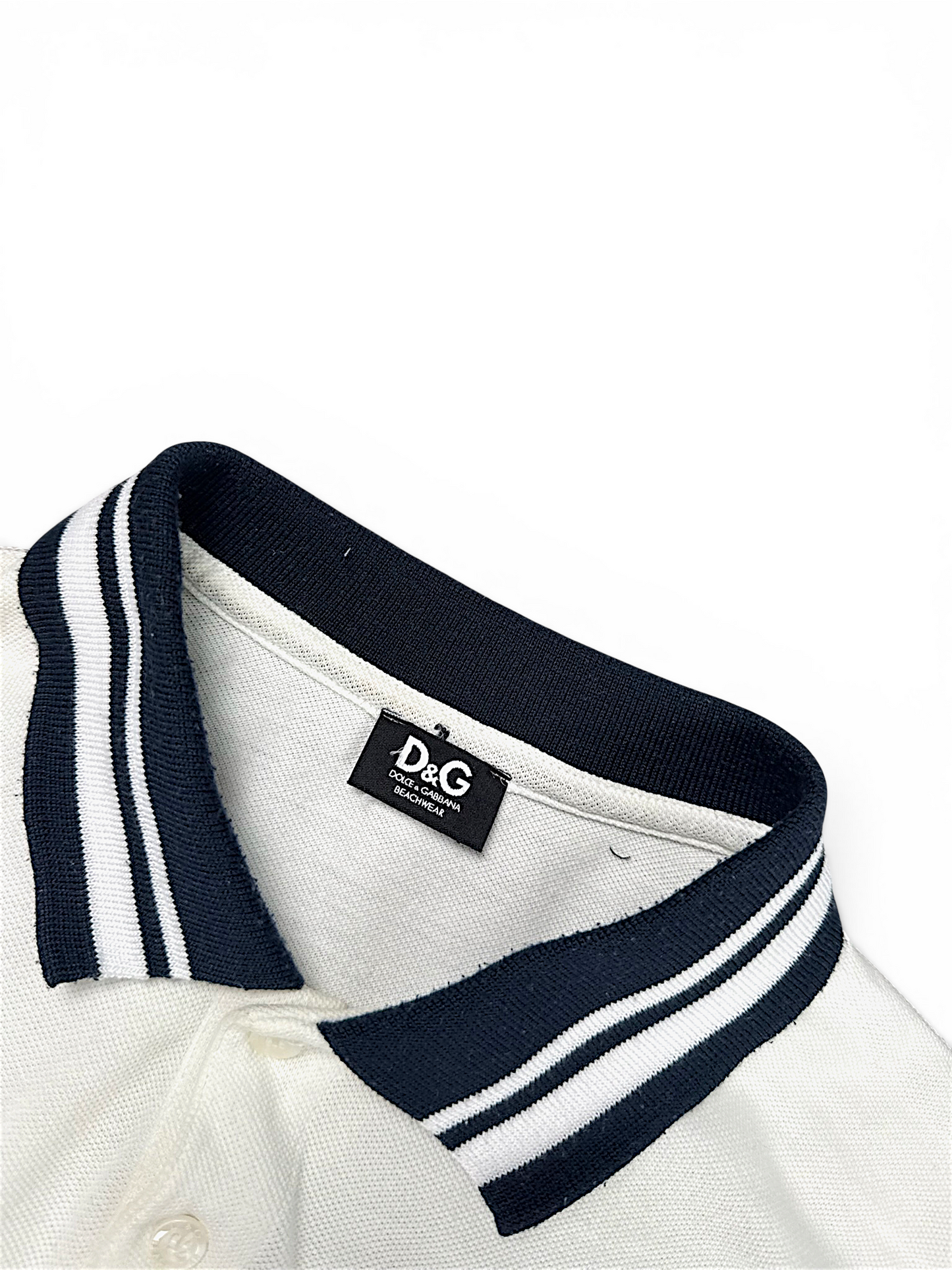 Vintage Dolce & Gabbana Langarm Polo (S)