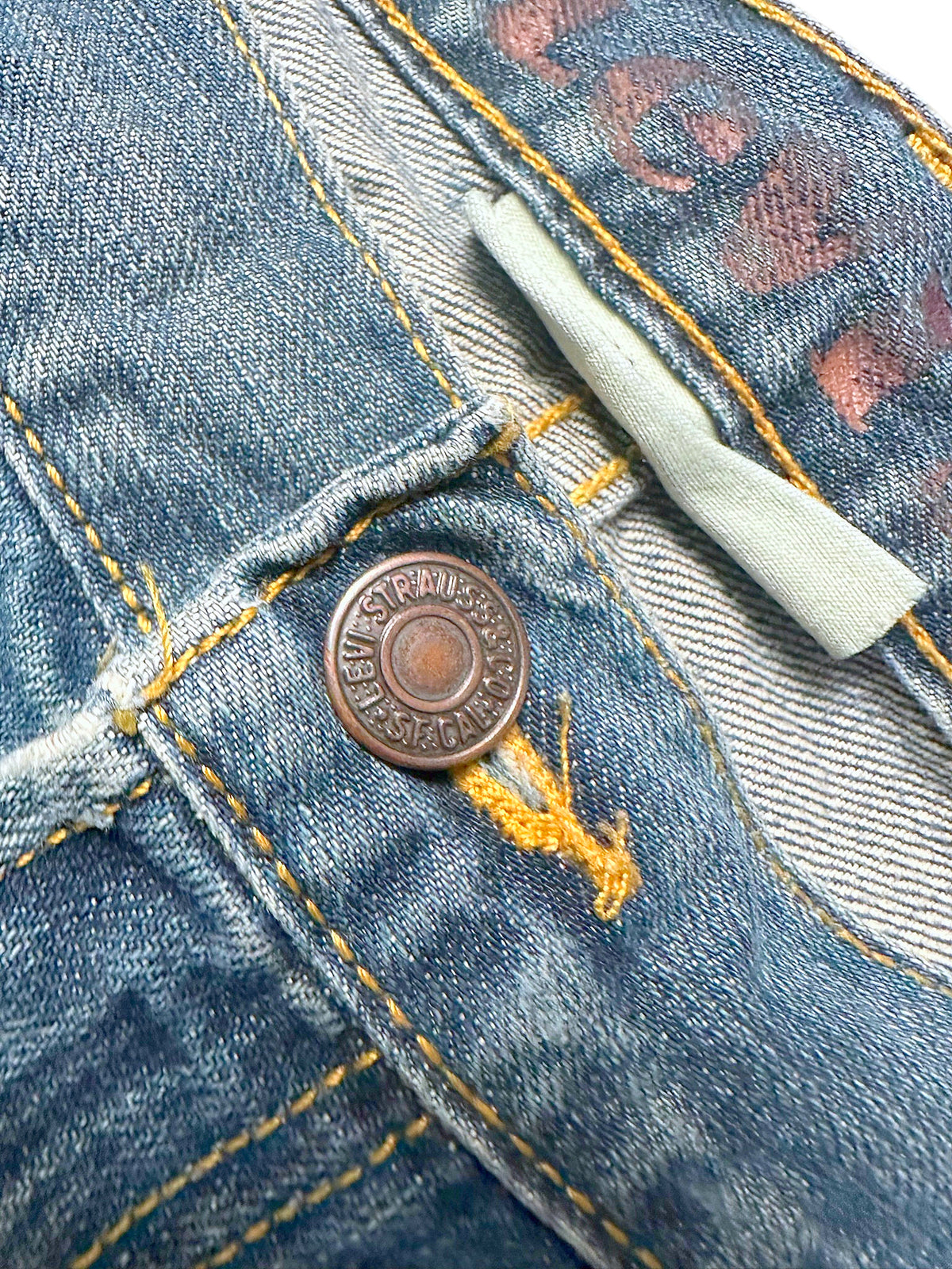 Vintage Levi’s Y2K Flared Jeans „527 Bootcut“ (S) – Detailaufnahme 1