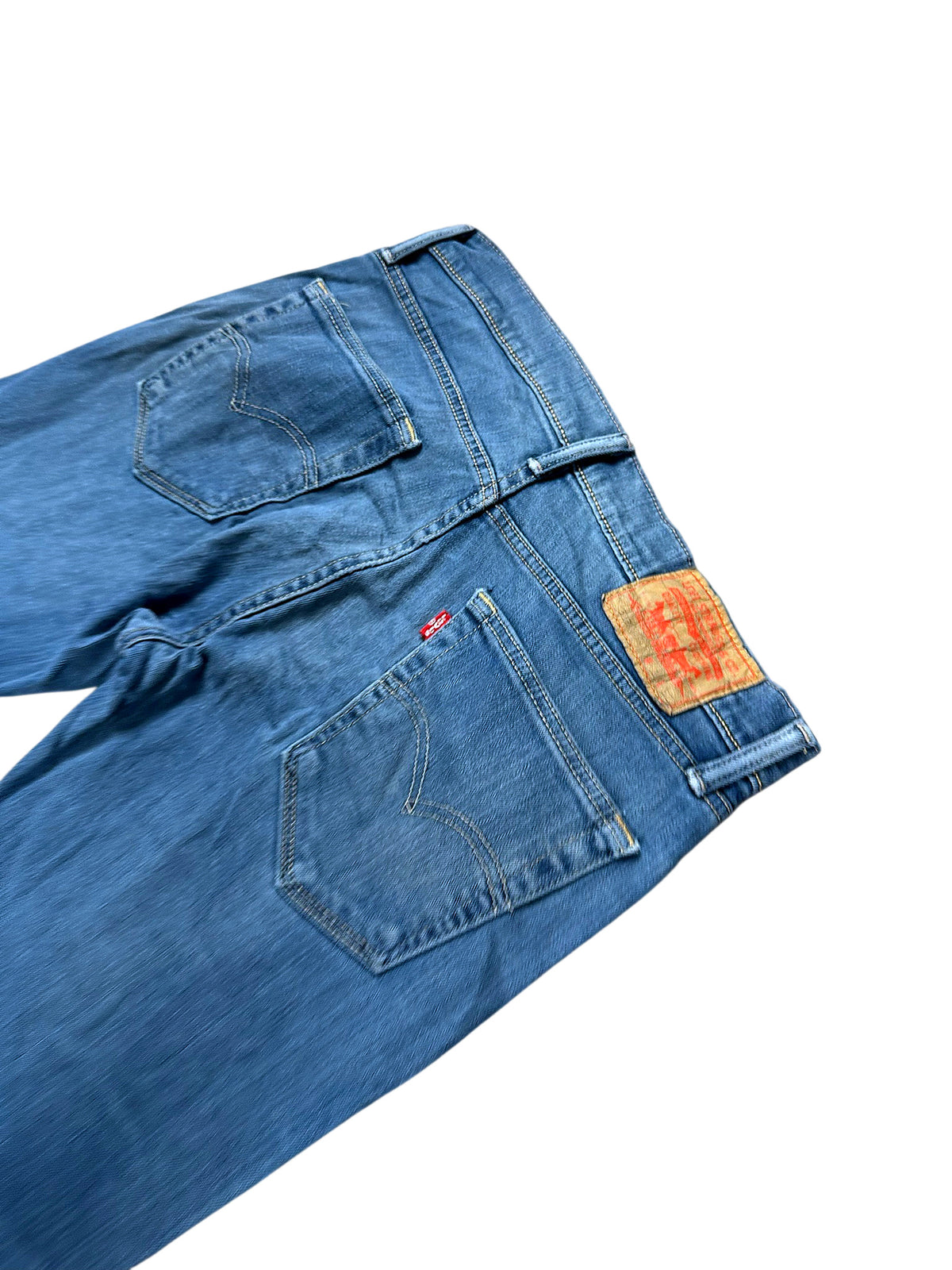 Vintage Levi’s Straight Leg Jeans „527“ (S) – Detailaufnahme 2