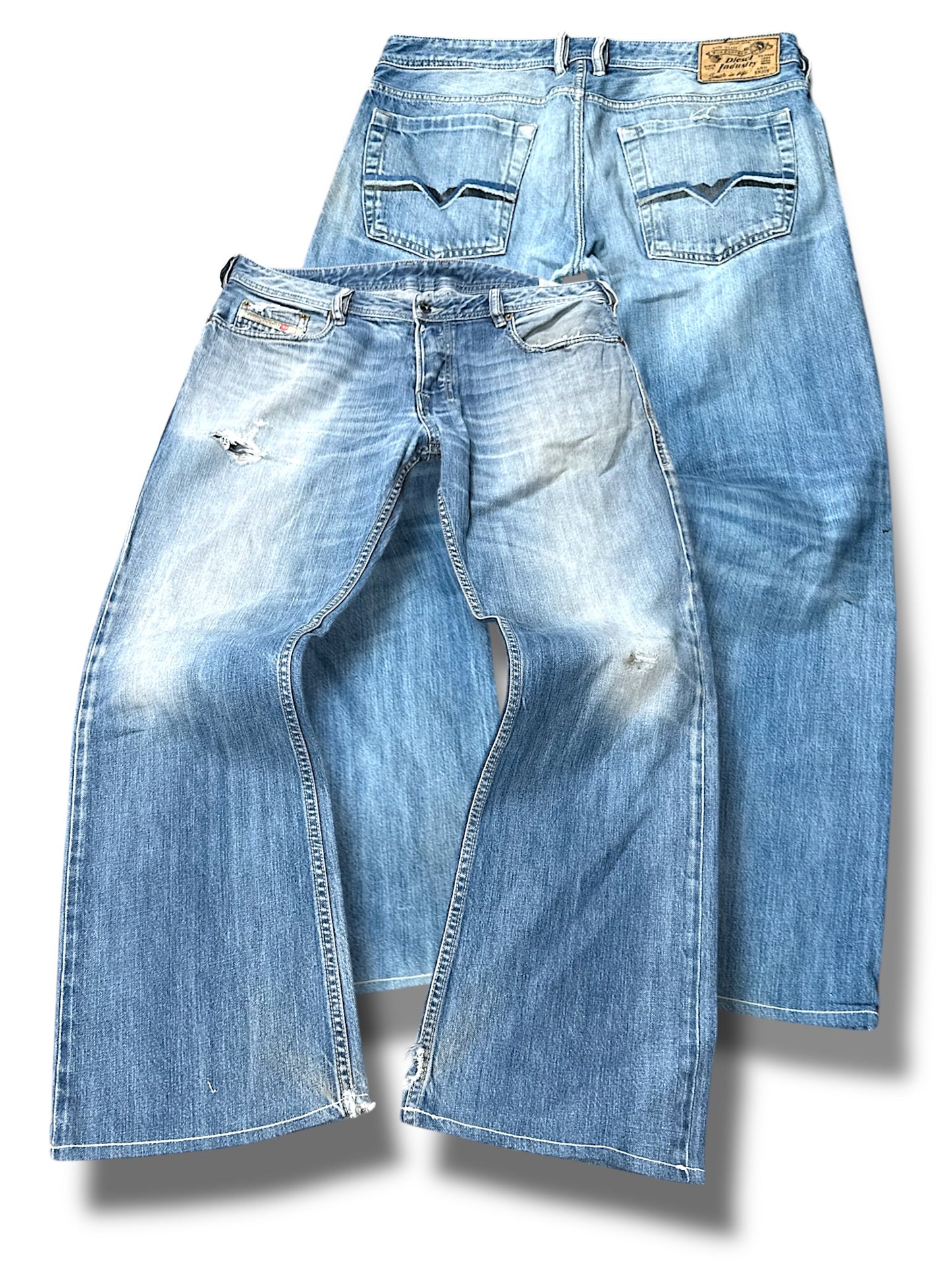 Vintage Diesel Y2K Baggy Jeans (S)