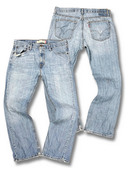 Vintage Levi’s Flared Jeans „527 Bootcut“ (L) – Vorder- und Rückansicht
