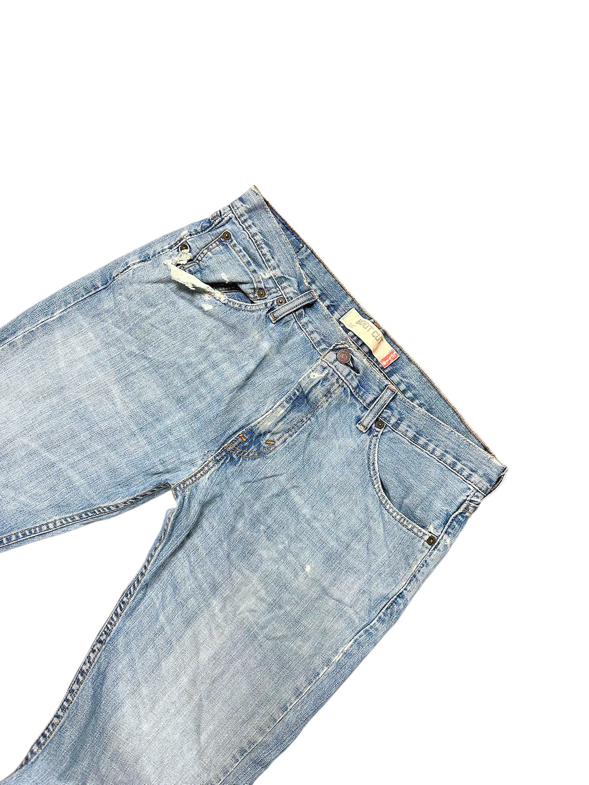 Vintage Levi’s Flared Jeans „527 Bootcut“ (L) – Detailaufnahme 2