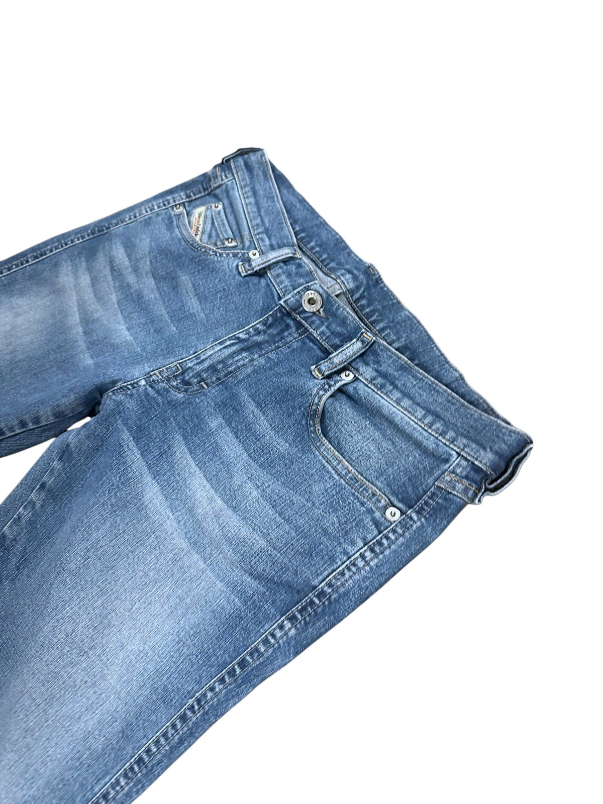Vintage Diesel Straight Leg Jeans Bund Detail