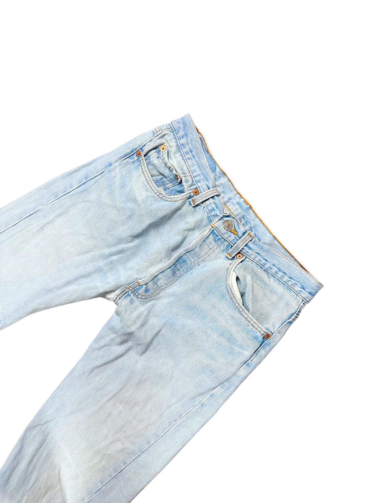 Vintage Levi’s Straight Leg Jeans „517“ (M) – Detailaufnahme 1