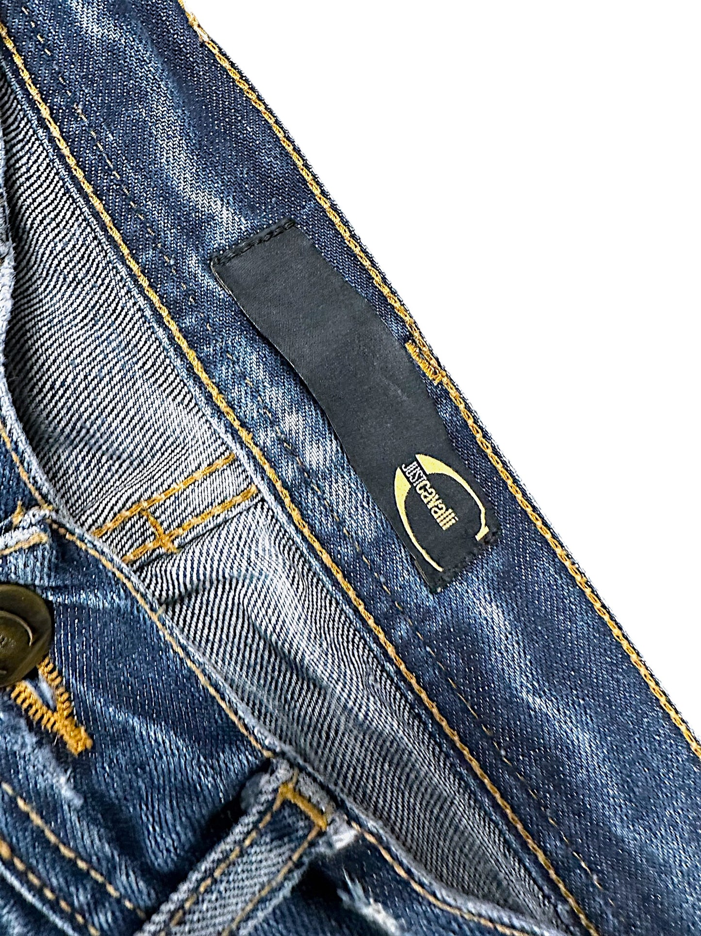 Vintage Cavalli Y2K Straight Leg Jeans (S)