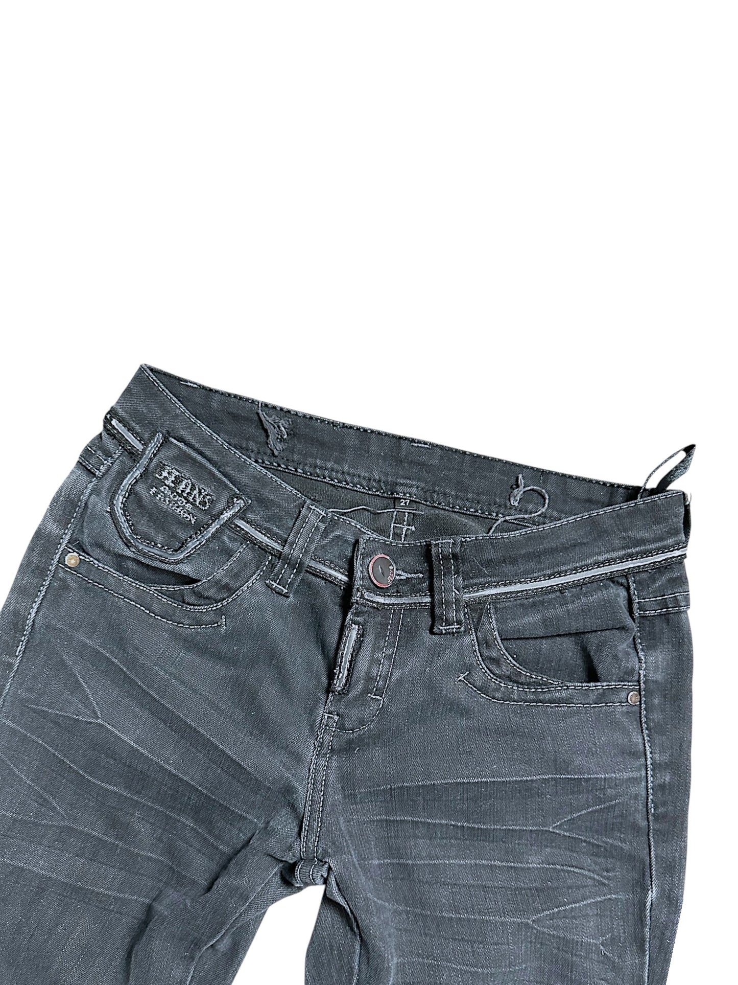 Vintage Y2K Low Waist Bootcut / Flared Damenjeans (M)