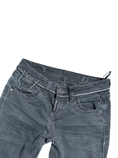 Vintage Y2K Low Waist Bootcut / Flared Damenjeans (M)