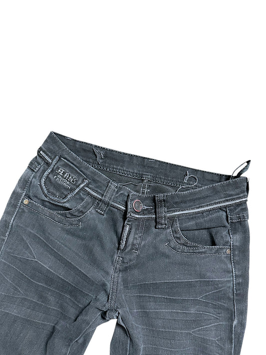 Vintage Y2K Low Waist Bootcut / Flared Damenjeans (M)