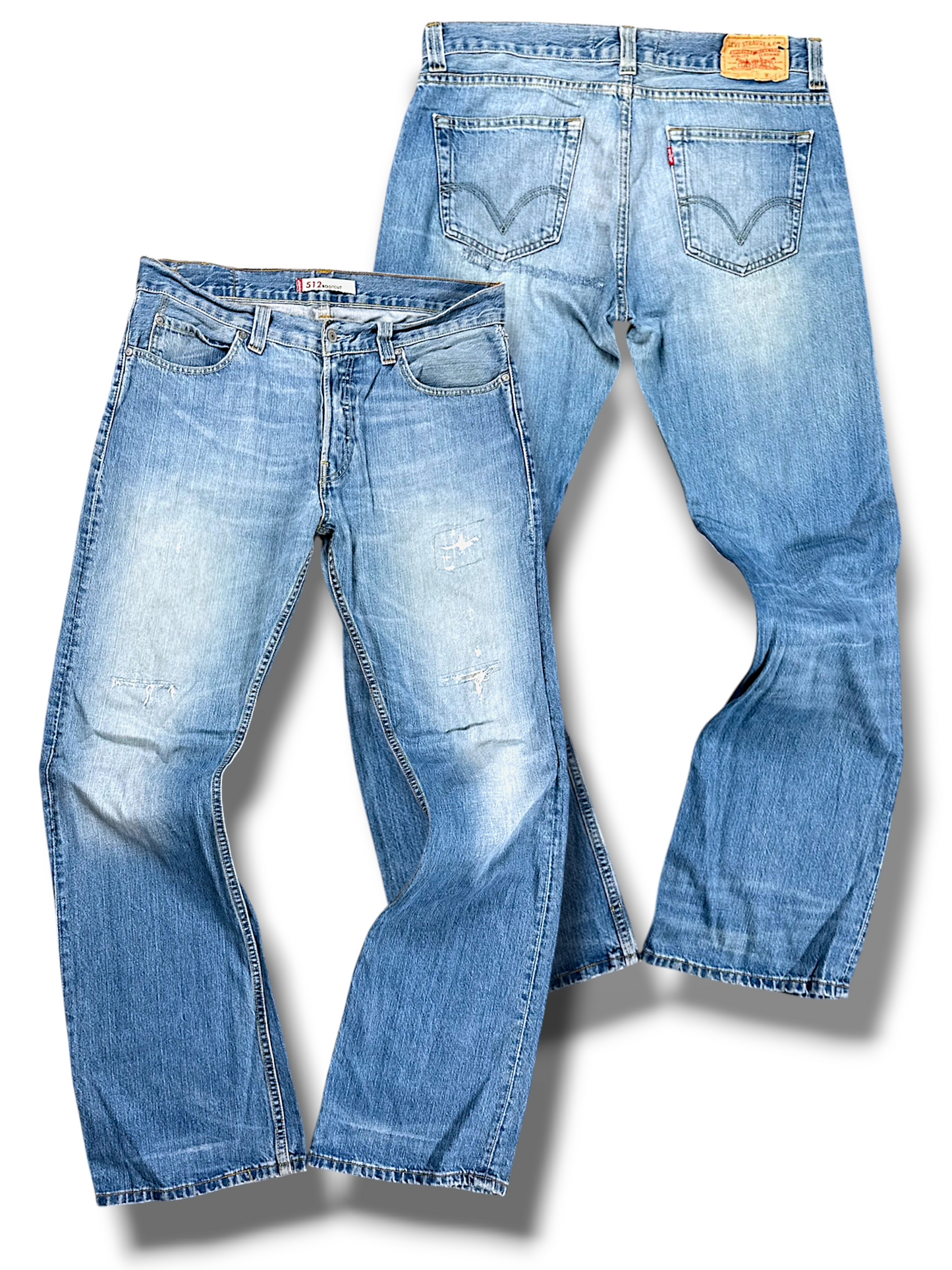 Vintage Levi’s Flared Jeans „512 BOOTCUT“ (XL)