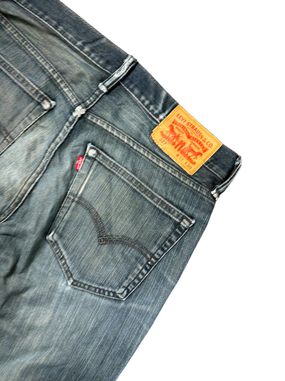 Vintage Levi’s Y2K Straight Leg Jeans „527“ (S) – Detailaufnahme 2