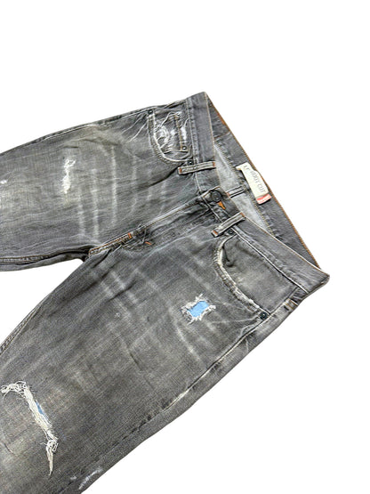 Vintage Levi’s Y2K Flared Jeans „527 Bootcut“ (M) – Detailaufnahme 1