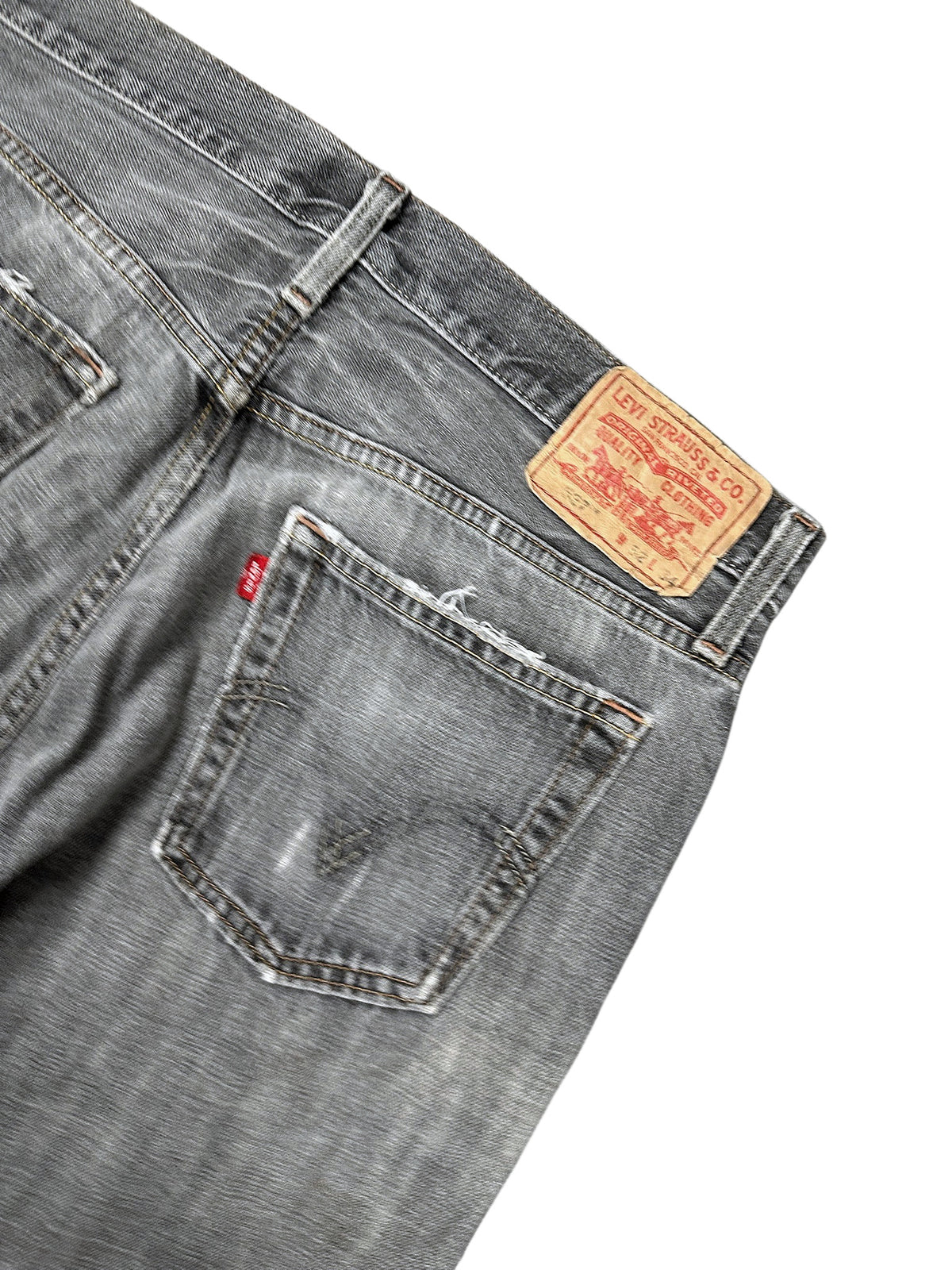 Vintage Levi’s Y2K Flared Jeans „527 Bootcut“ (M) – Detailaufnahme 3