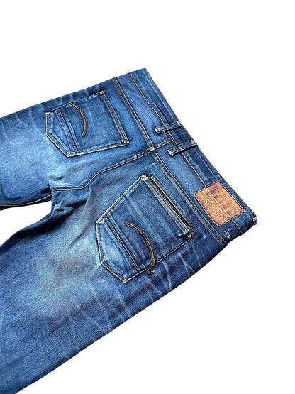 Vintage G-Star Y2K Straight Leg Jeans  (XL)