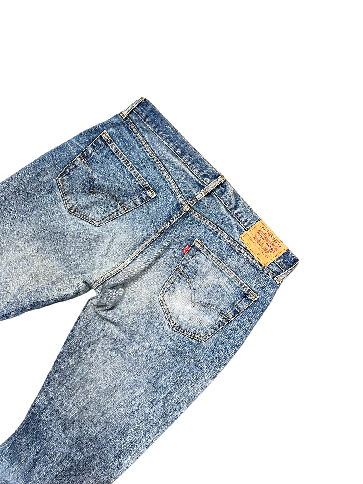 Vintage Levi’s Straight Leg Jeans „517“ (XL) – Detailaufnahme 2