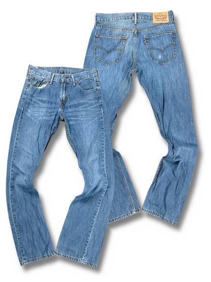 Vintage Levi’s Straight Leg Jeans „517“ (M) – Vorder- und Rückansicht