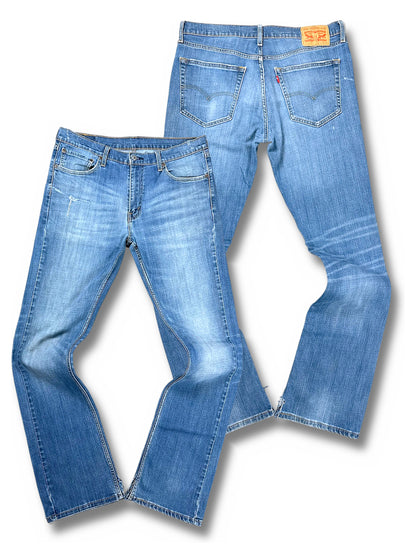 Vintage Levi’s Flared Jeans „527 Bootcut“ (XL) – Vorder- und Rückansicht