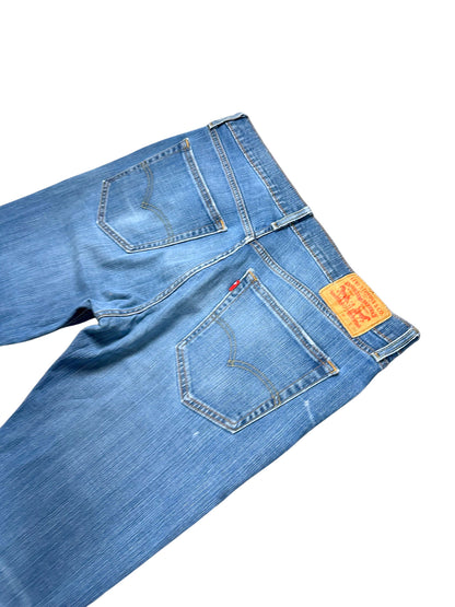 Vintage Levi’s Flared Jeans „527 Bootcut“ (XL) – Detailaufnahme 2