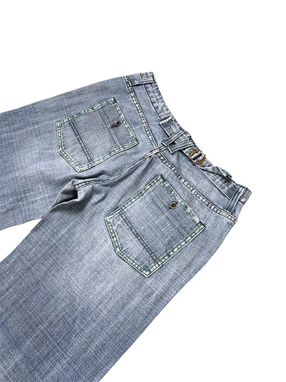Vintage G-Star Y2K Low Waist Flared Damenjeans (M)