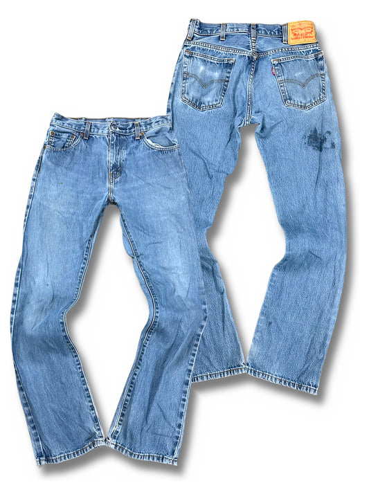Vintage Levi’s Straight Leg Jeans „517“ (M) – Vorder- und Rückansicht
