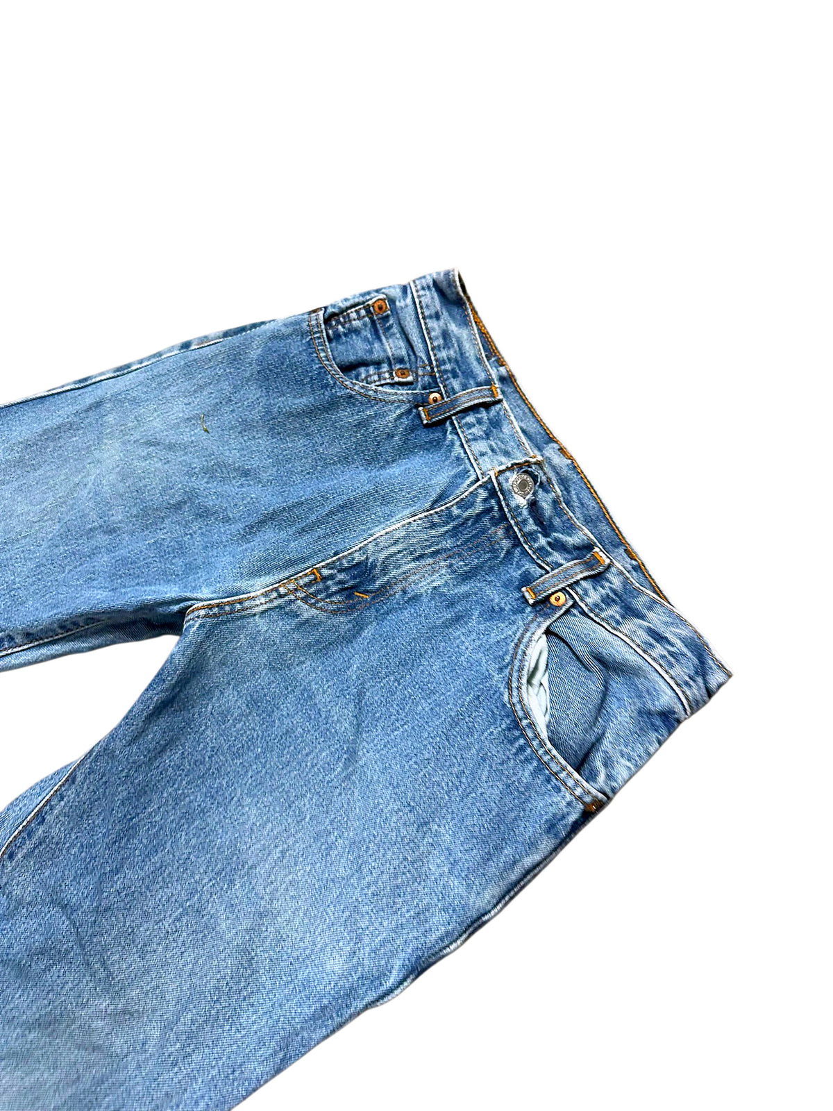 Vintage Levi’s Straight Leg Jeans „517“ (M) – Detailaufnahme 1
