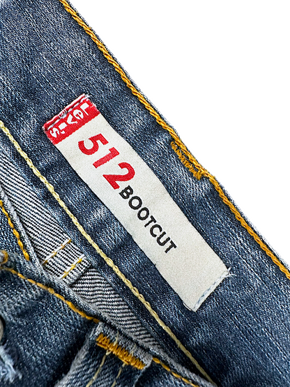 Vintage Levi’s Flared Jeans „512 BOOTCUT“ (S)
