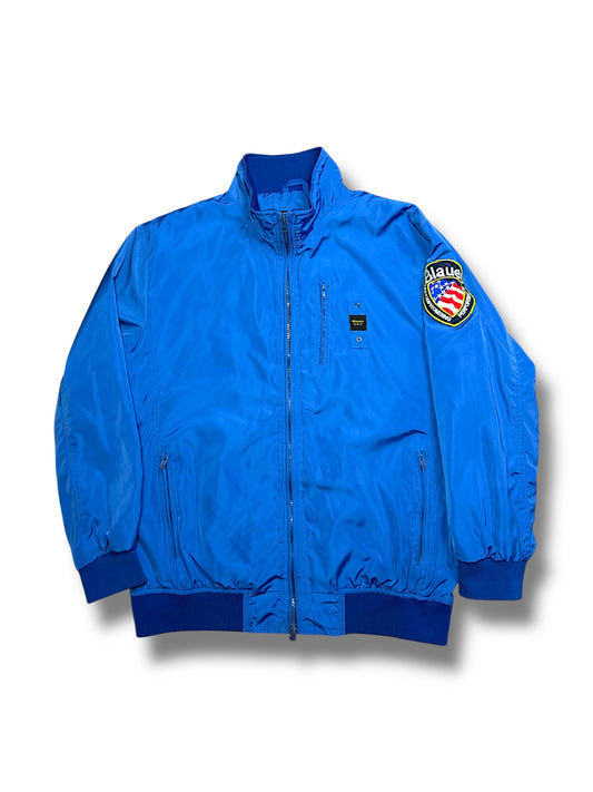 Vintage Blauer Bomberjacke (M)