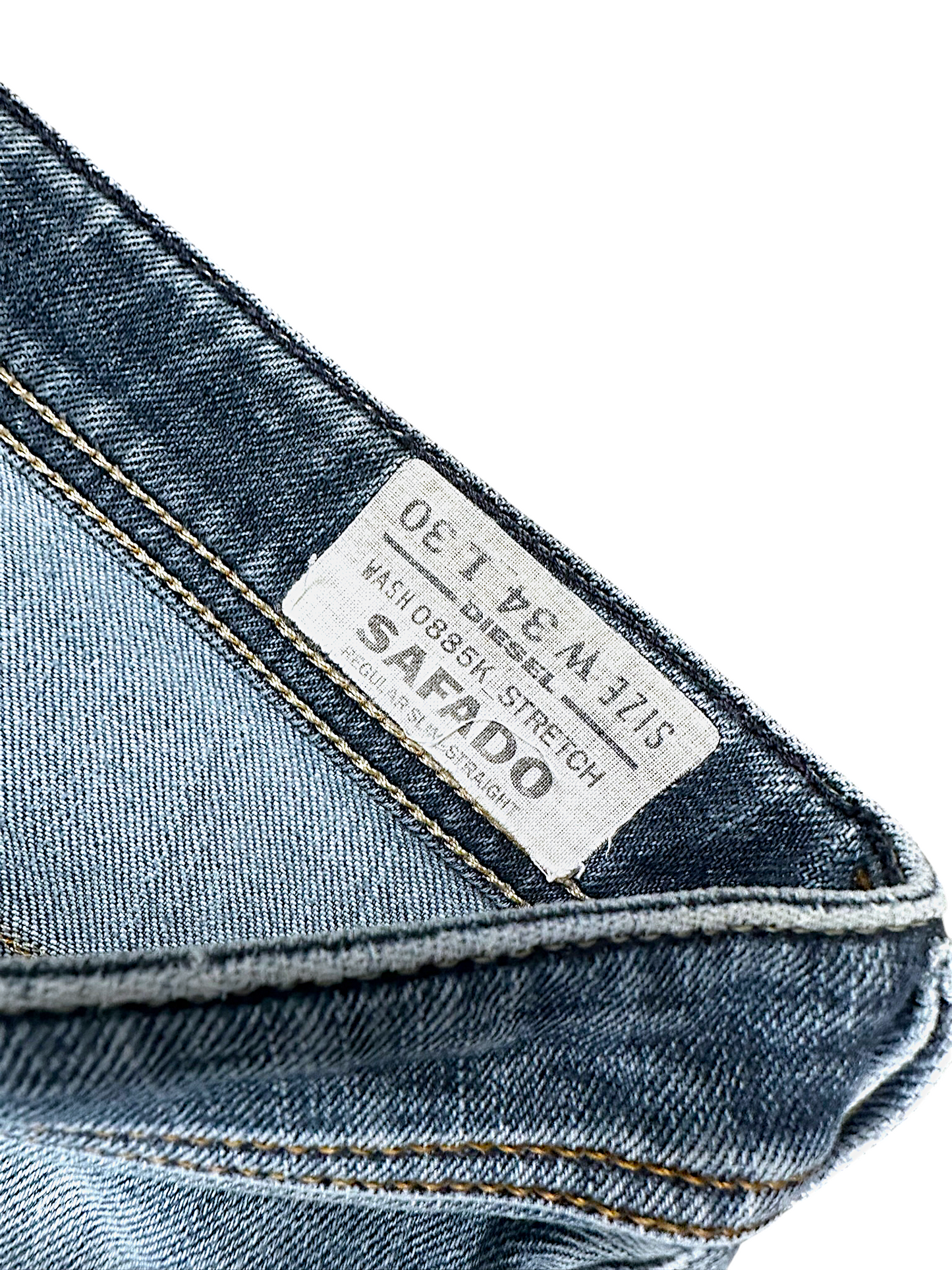 Vintage Diesel Y2K Straight Leg Jeans „SAFADO“ (M)