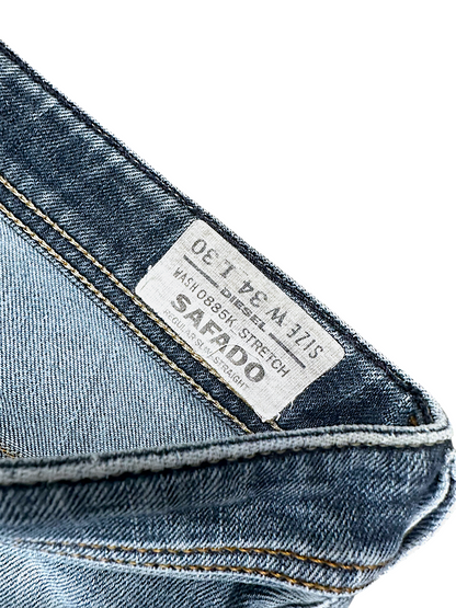 Vintage Diesel Y2K Straight Leg Jeans „SAFADO“ (M)