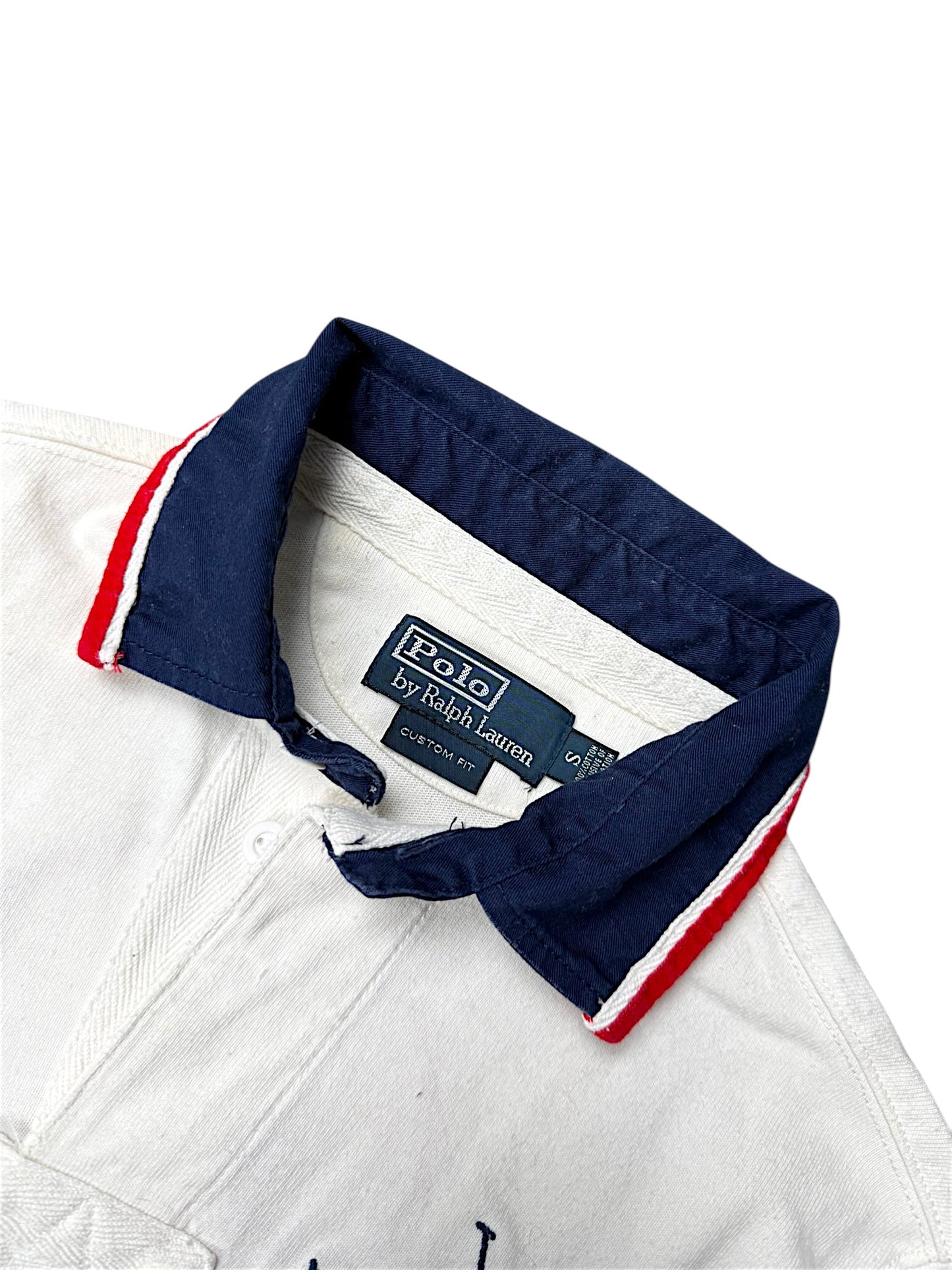 Vintage Ralph Lauren Y2K Langarm Polo (M)