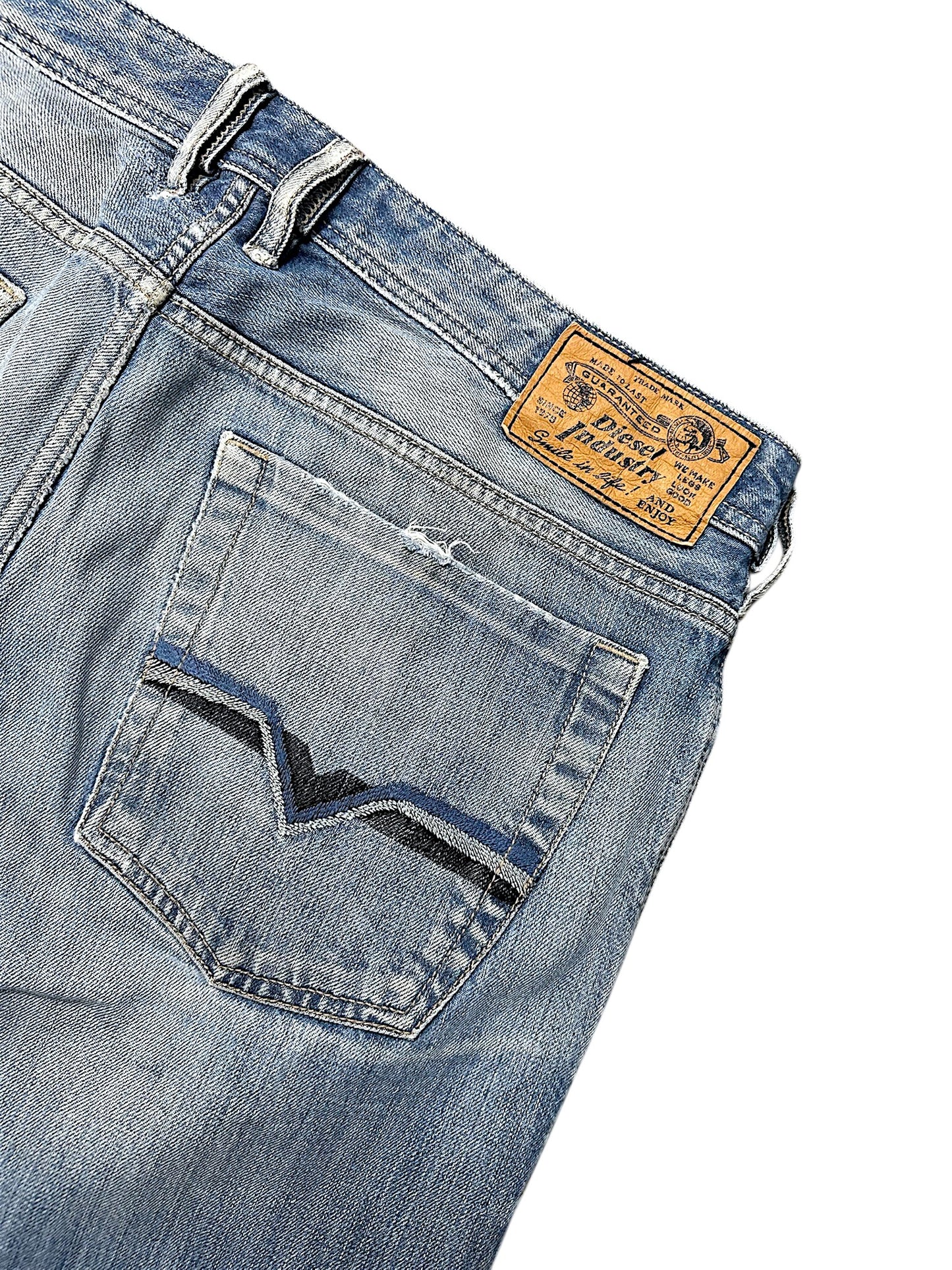Vintage Diesel Y2K Baggy Jeans (S)