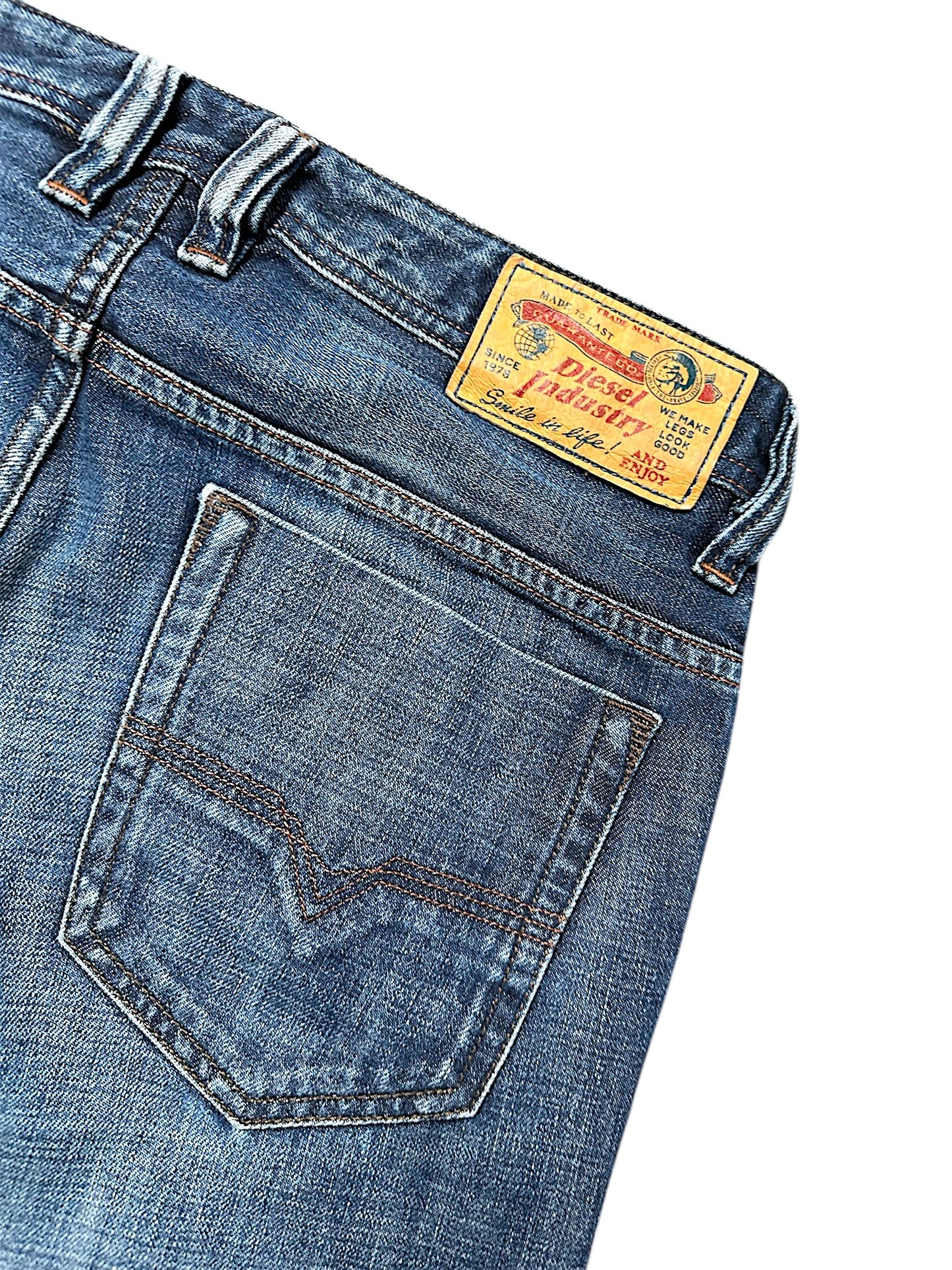 Vintage Diesel Straight Leg Jeans (L)