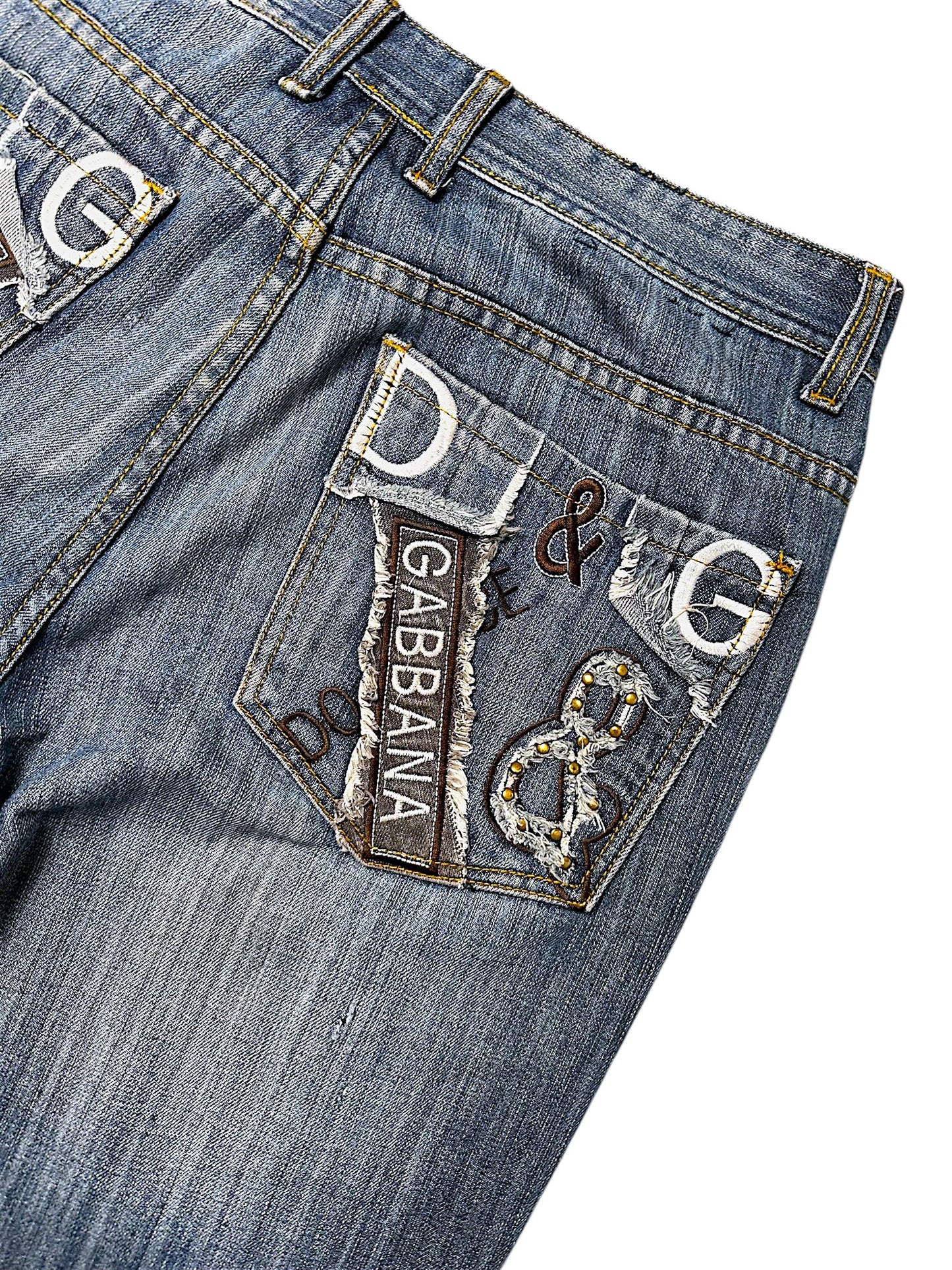 Vintage Dolce & Gabbana Y2K Baggy Jeans (L)
