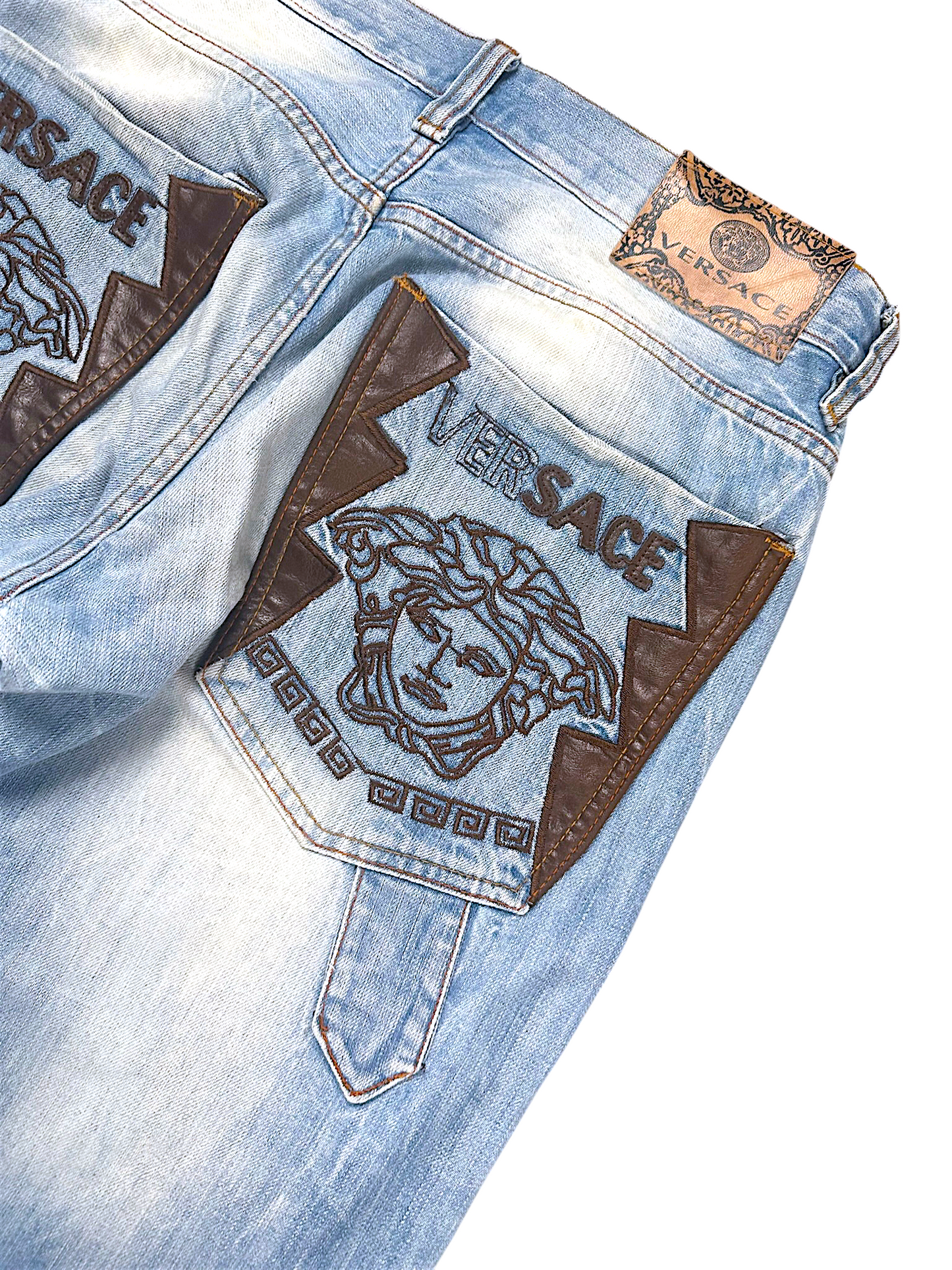 Vintage Versace Y2K Baggy Jeans  (L)