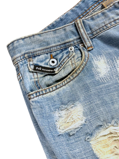 Vintage Dolce & Gabbana Y2K Straight Leg Jeans (XL)