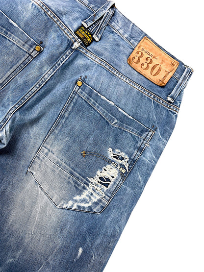 Vintage G-Star Y2K Straight Leg Jeans (M)