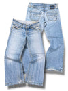 Vintage Diesel Y2K Flared Jeans (M)