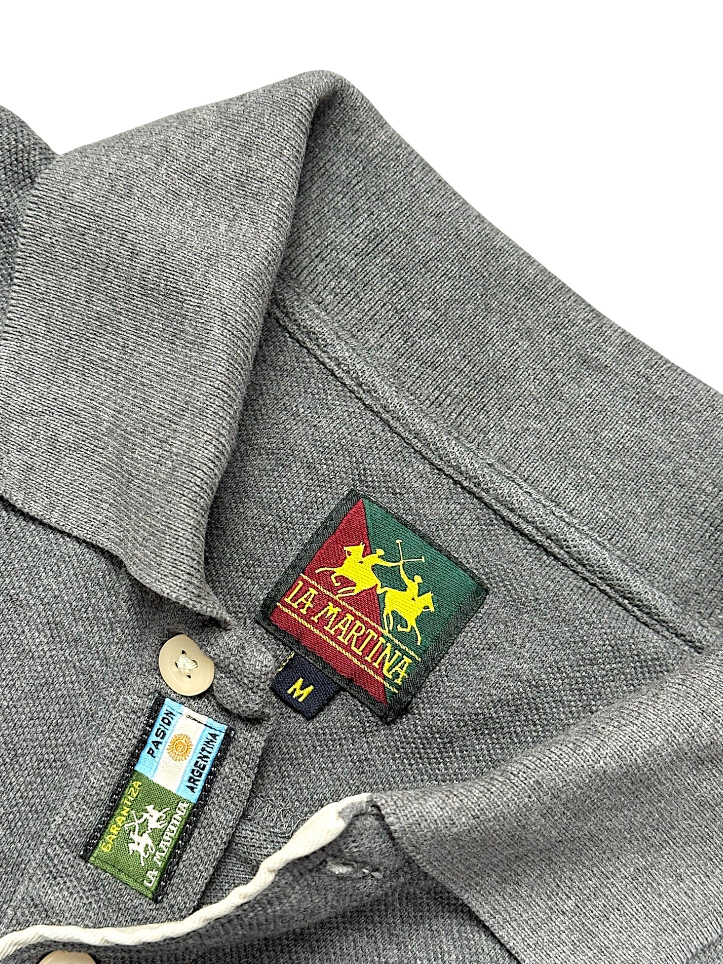 Vintage La Martina Langarmpolo (M)