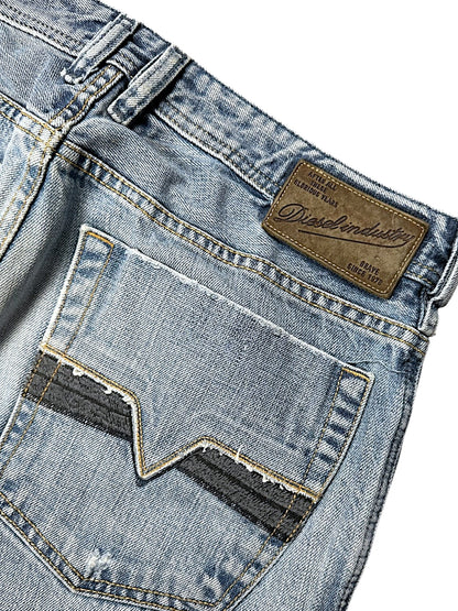Vintage Diesel Y2K Baggy Jeans (S)