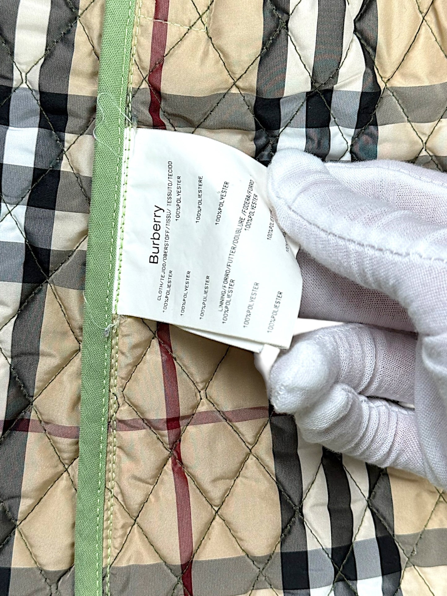 Vintage Burberry Übergangs Damenjacke (M)