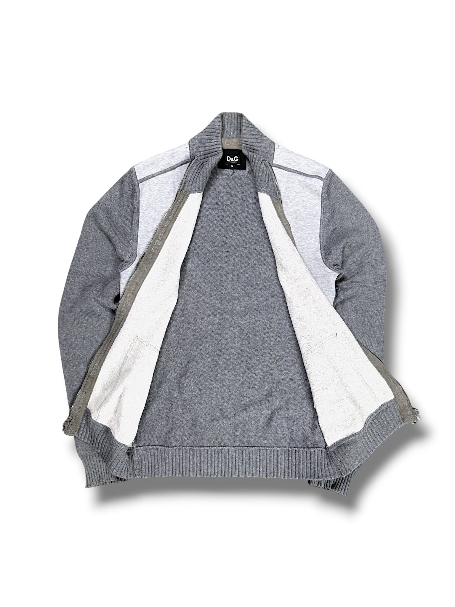 Vintage Y2K Dolce & Gabbana Zip-Pullover (M)