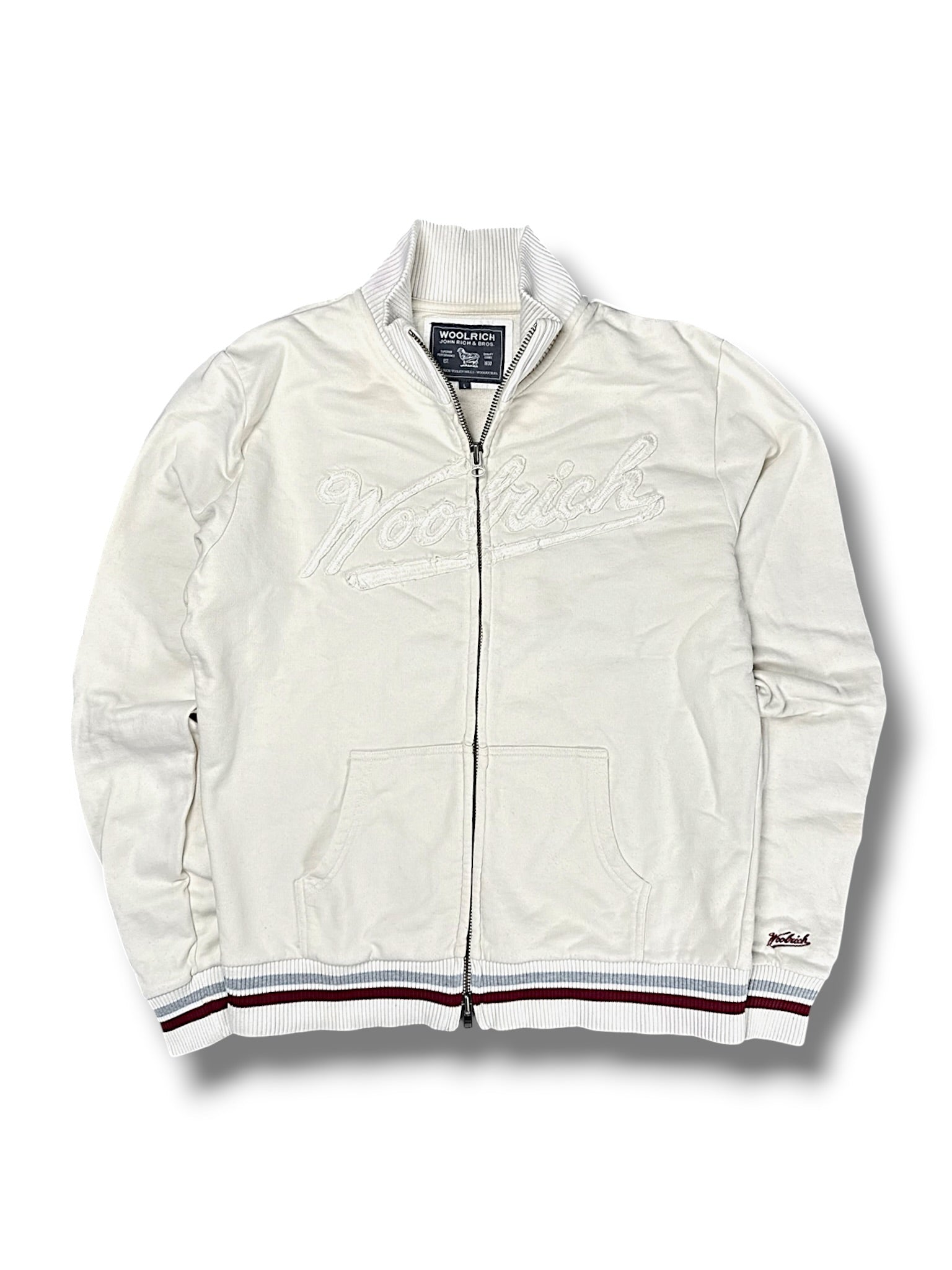 Vintage Woolrich Y2K Zip-Pullover (L)