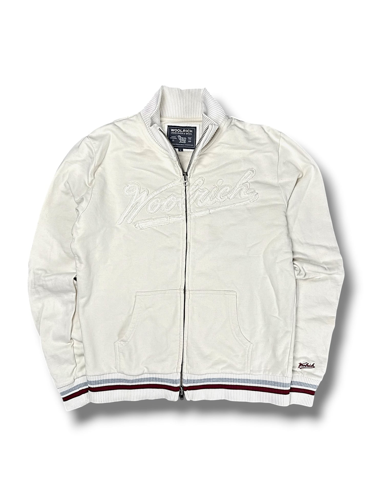 Vintage Woolrich Y2K Zip-Pullover (L)