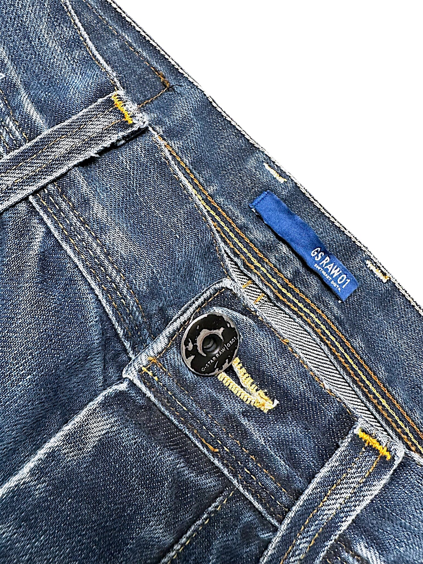Vintage G-Star Y2K Straight Leg Jeans (M)