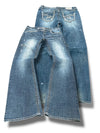 Vintage Y2K lavtaljede bootcut / svajer damejeans (M)