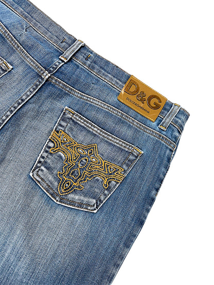 Vintage Dolce & Gabanna Y2K Baggy Jeans (L)