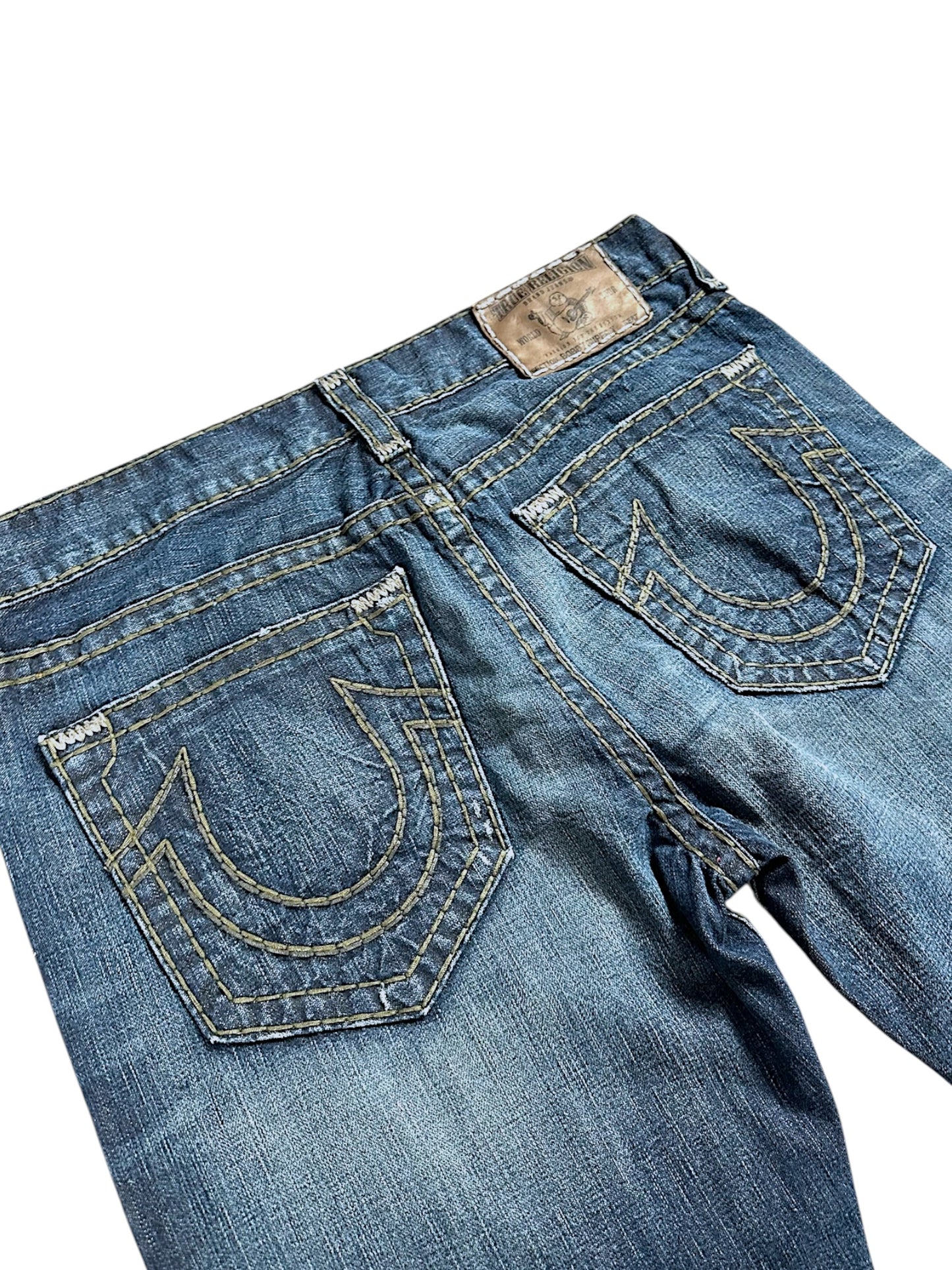 Vintage True Religion Y2K Baggy Jeans (XL)