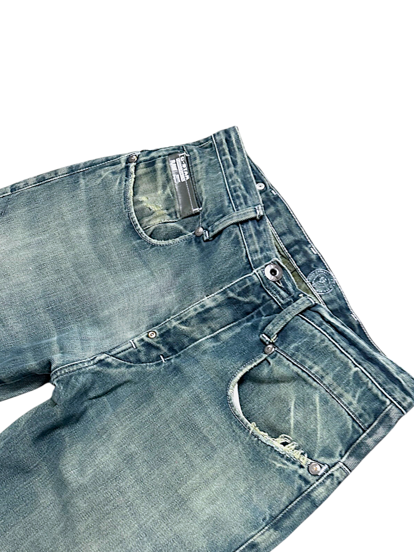Vintage G-Star Y2K Straight Leg Jeans (M)