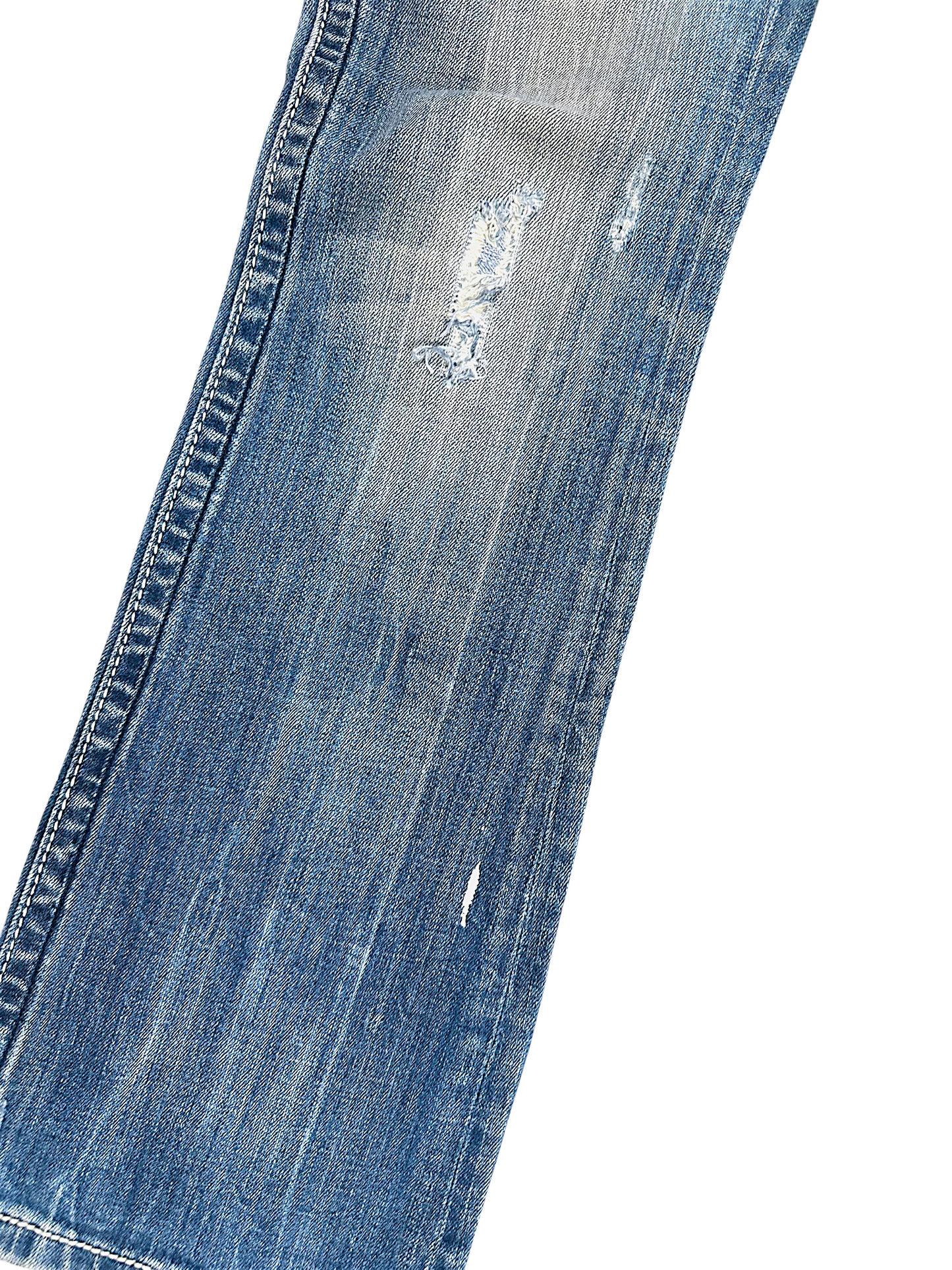 Vintage Miss Me Y2K Low Waist Bootcut Damenjeans (S)