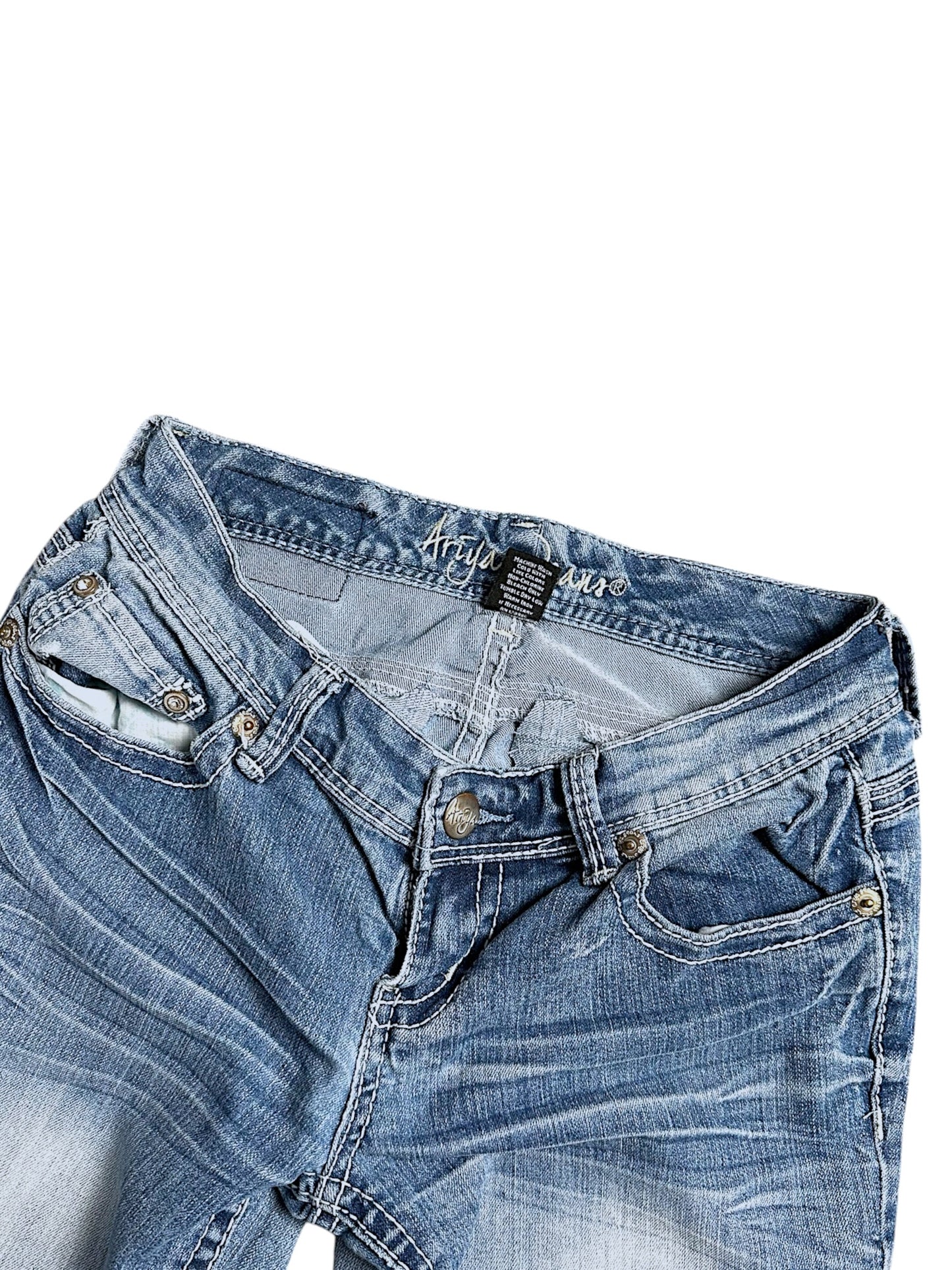 Vintage Ariya Y2K Low Waist Bootcut  Damenjeans (M)
